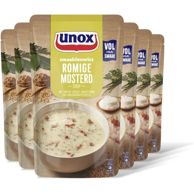 Unox Romige mosterdsoep 6-pack