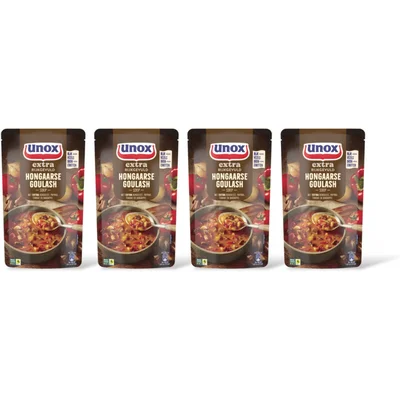 Unox Hongaarse goulash soep 4-pack