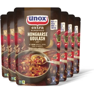 Unox Hongaarse goulash soep 6-pack