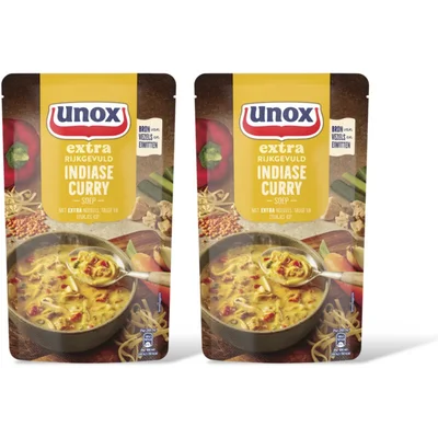 Unox Unox Indiase currysoep 2-pack