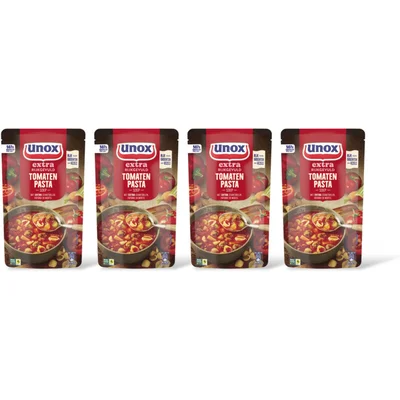 Unox Tomaten pasta soep 4-pack