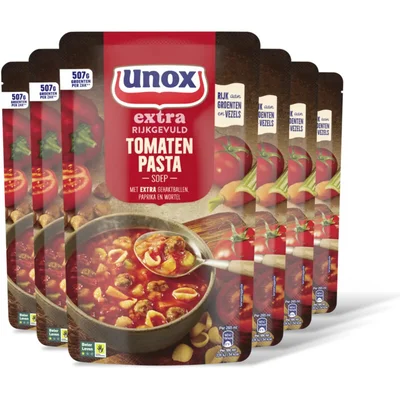 Unox Tomaten pasta soep 6-pack