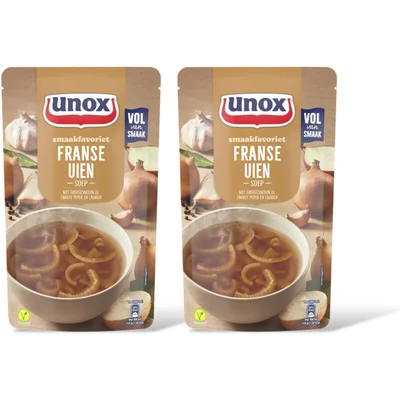 Unox Franse uiensoep 2-pack