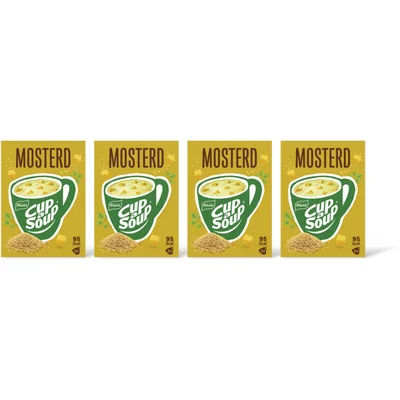 Knorr Cup-a-soup mosterd 4-pack