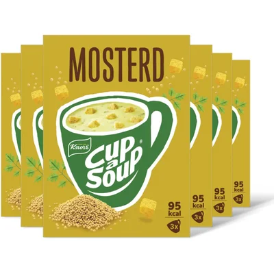 Knorr Cup-a-soup mosterd 6-pack
