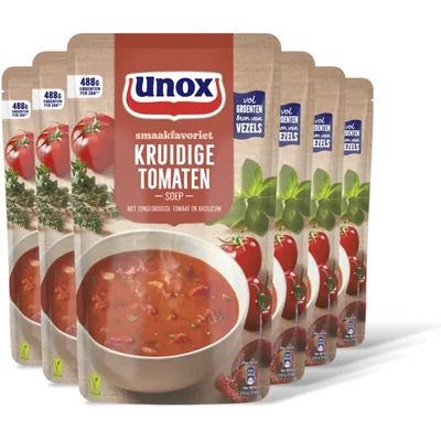 Unox Kruidige tomatensoep 6-pack