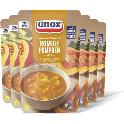 Unox Romige pompoensoep 6-pack