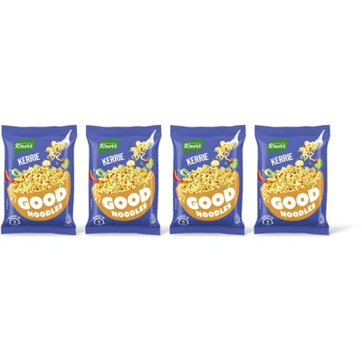 Knorr Good noodles kerrie 4-pack