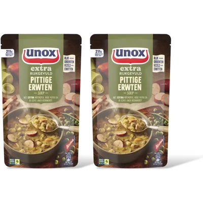 Unox Unox Pittige erwtensoep 2-pack