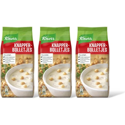 Knorr Knapper-bolletjes 3-pack