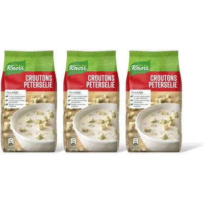Knorr Croutons peterselie 3-pack