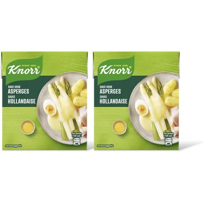 Knorr Asperge hollandaise saus 2-pack