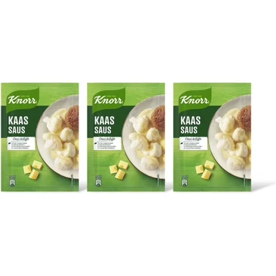 Knorr Kaas saus 3-pack