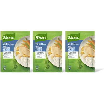 Knorr Mix vis-dillesaus 3-pack