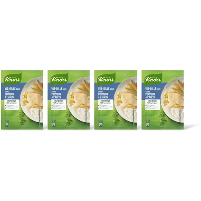 Knorr Mix vis-dillesaus 4-pack