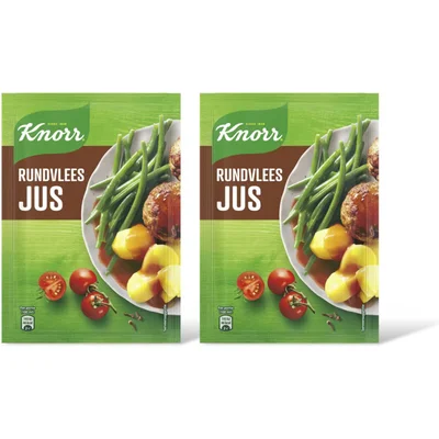 Knorr Rundvleesjus 2-pack