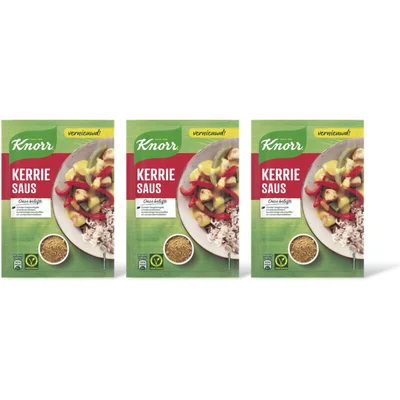 Knorr Mix kerriesaus 3-pack