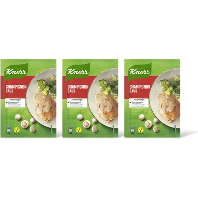 Knorr Champignonsaus 3-pack