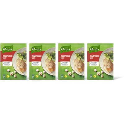 Knorr Champignonsaus 4-pack