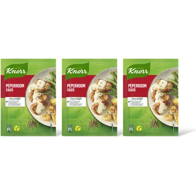 Knorr Mix peperroomsaus 3-pack