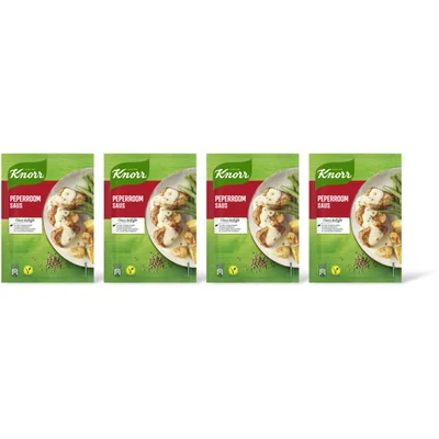 Knorr Mix peperroomsaus 4-pack