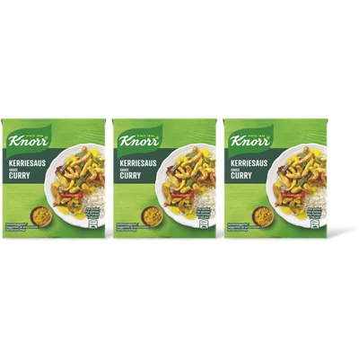 Knorr Kerriesaus 3-pack