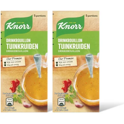 Knorr Drinkbouillon tuinkruiden 2-pack
