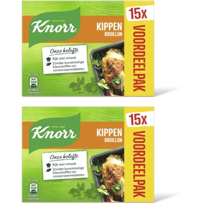 Knorr Kippen bouillon 2-pack