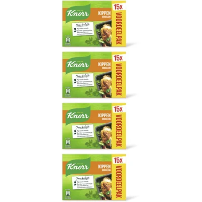 Knorr Kippen bouillon 4-pack