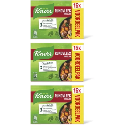 Knorr Rund bouillonblokjes voordeelpak 3-pack