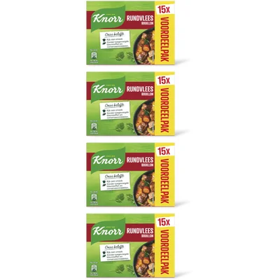 Knorr Rund bouillonblokjes voordeelpak 4-pack