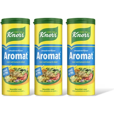 Knorr Smaakverfijner aromat natriumarm 3-pack