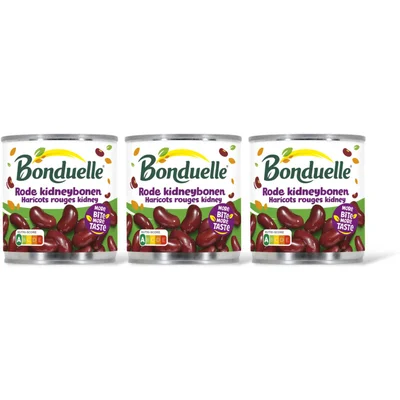 Bonduelle Bonduelle Rode kidneybonen 3-pack