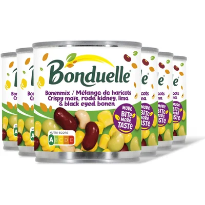 Bonduelle Bonduelle Bonemix met crispy maïs 6-pack