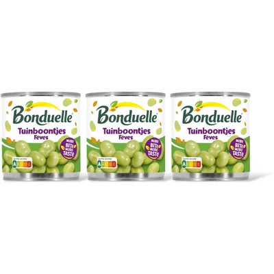 Bonduelle Bonduelle Tuinboontjes 3-pack