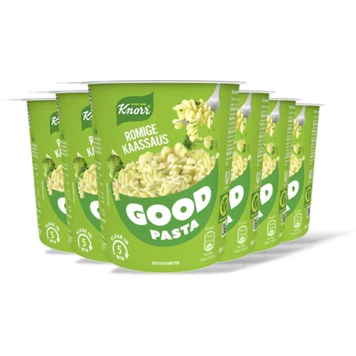 Knorr Good pasta romige kaassaus 6-pack