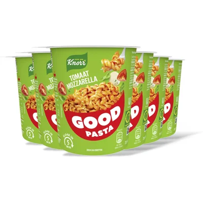 Knorr Good pasta tomaat mozzarella 6-pack