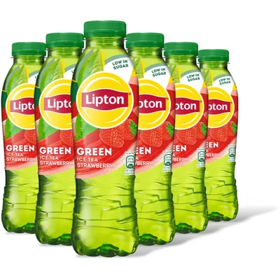 Lipton Ice tea green strawberry 6-pack