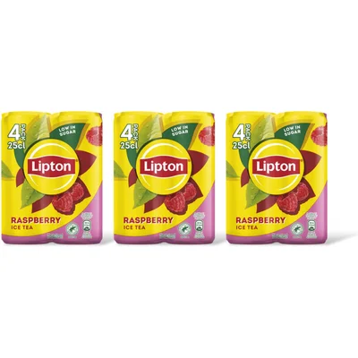 Lipton Ice tea raspberry 12-pack
