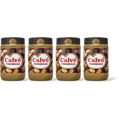 Calvé Pindakaas pot 4pack