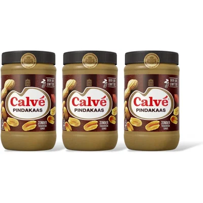 Calvé Pindakaas pot 3pack29