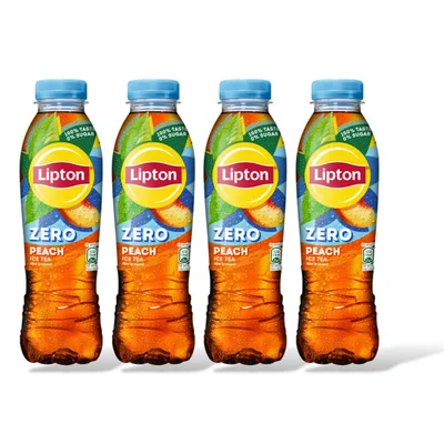 Lipton Ice tea peach zero sugar 4pack