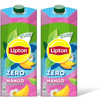 Lipton Ice tea green mango zero 2-pack