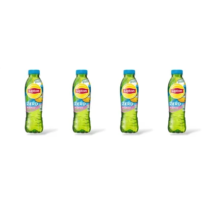 Lipton Zero green ice tea mango 4-pack