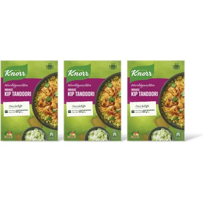 Knorr Indiase kip tandoori 3-pack
