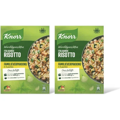 Knorr Italiaanse risotto XL 2-pack