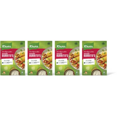 Knorr Mexicaanse burritos 4-pack