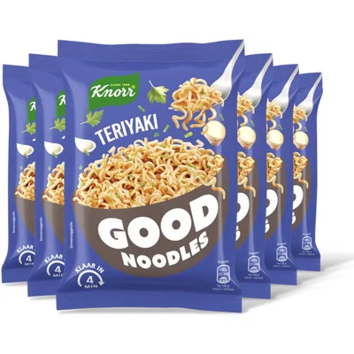 Knorr Good noodles teriyaki 6-pack