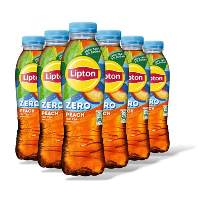 Lipton Ice tea peach zero sugar 6pack