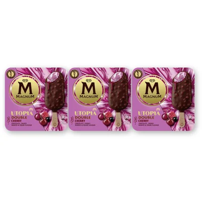 Magnum Utopia double cherry 3-pack